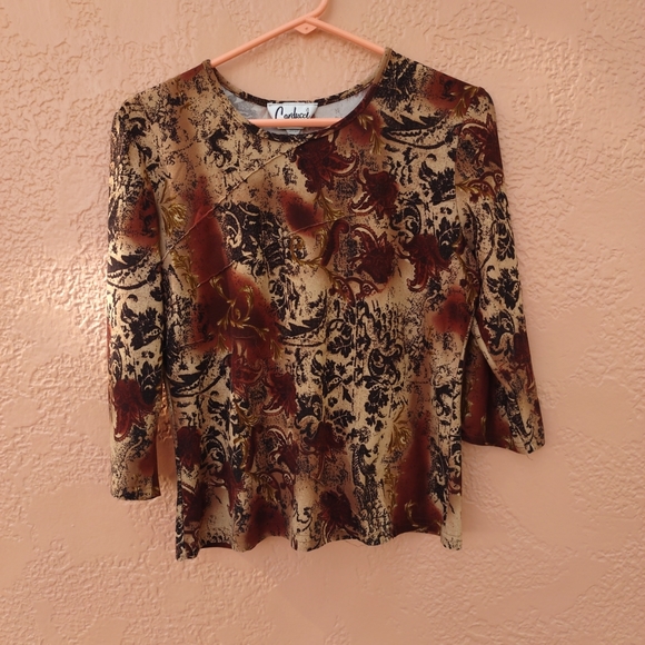 Women Cardicci 3/4" Long Sleeves Medium Size - Picture 3 of 11